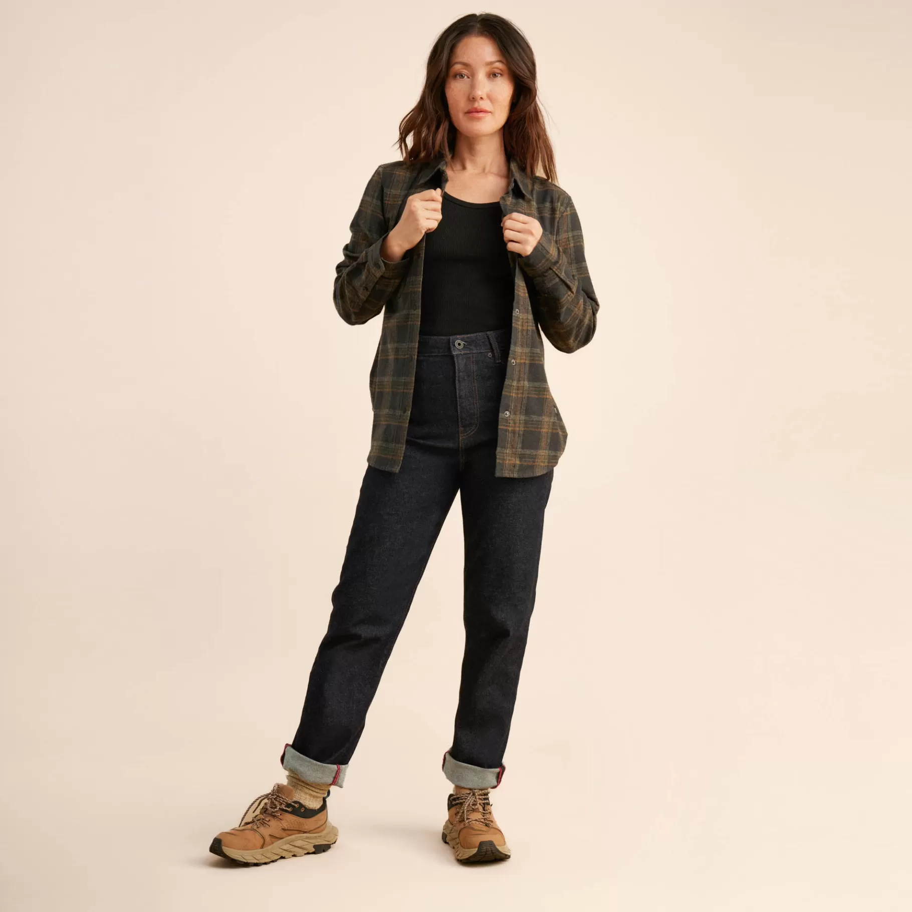 Women Roark Everyday Essentials | Sale-Alpine Long Sleeve Flannel