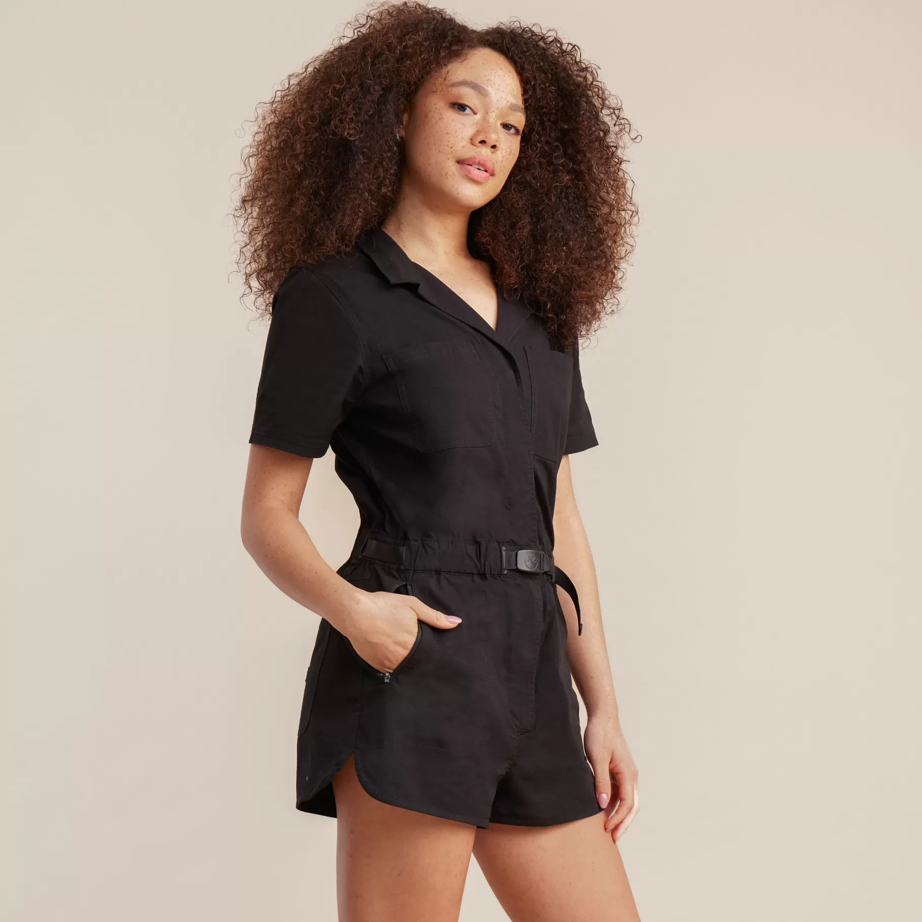 Women Roark Everyday Essentials-Campover Romper