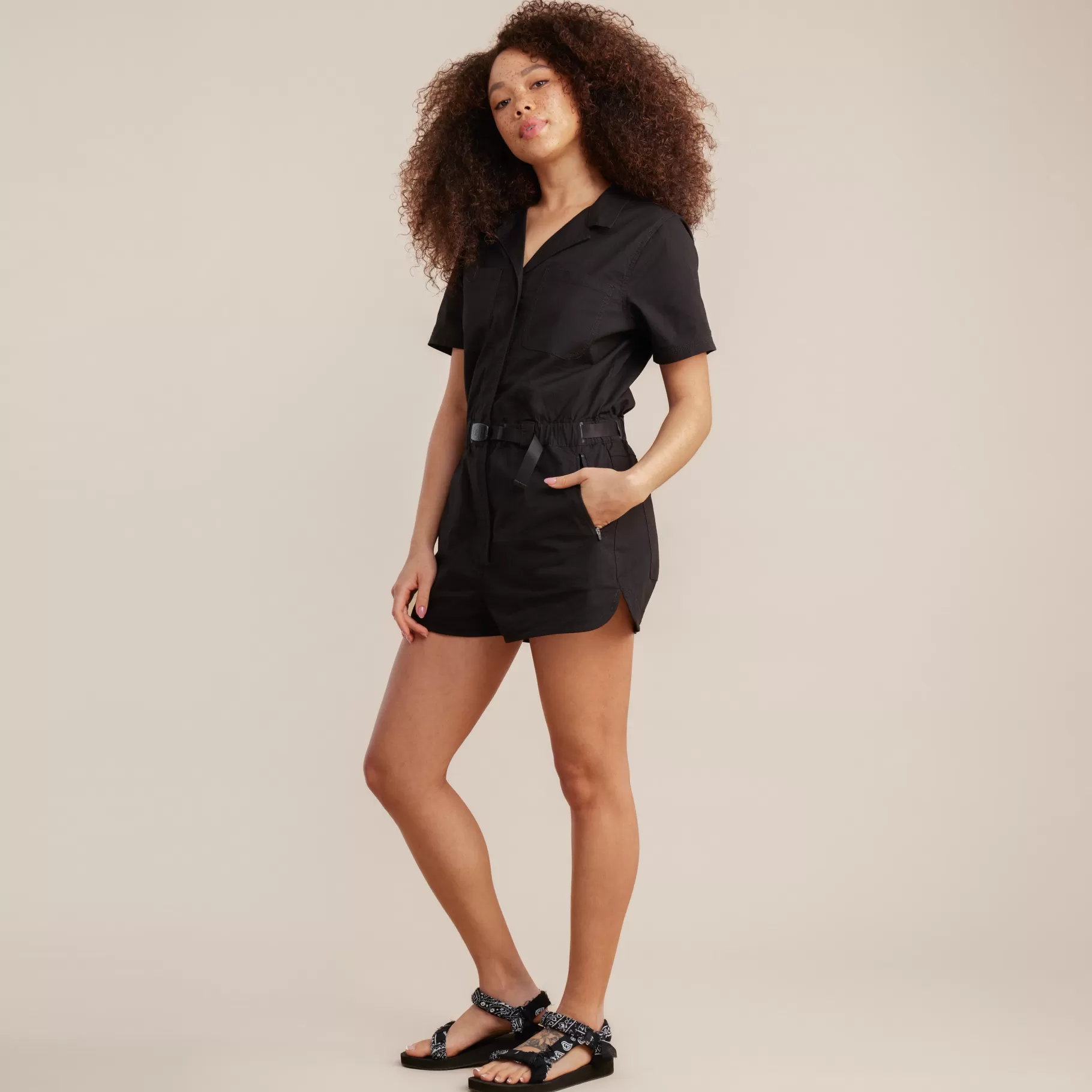 Women Roark Everyday Essentials-Campover Romper