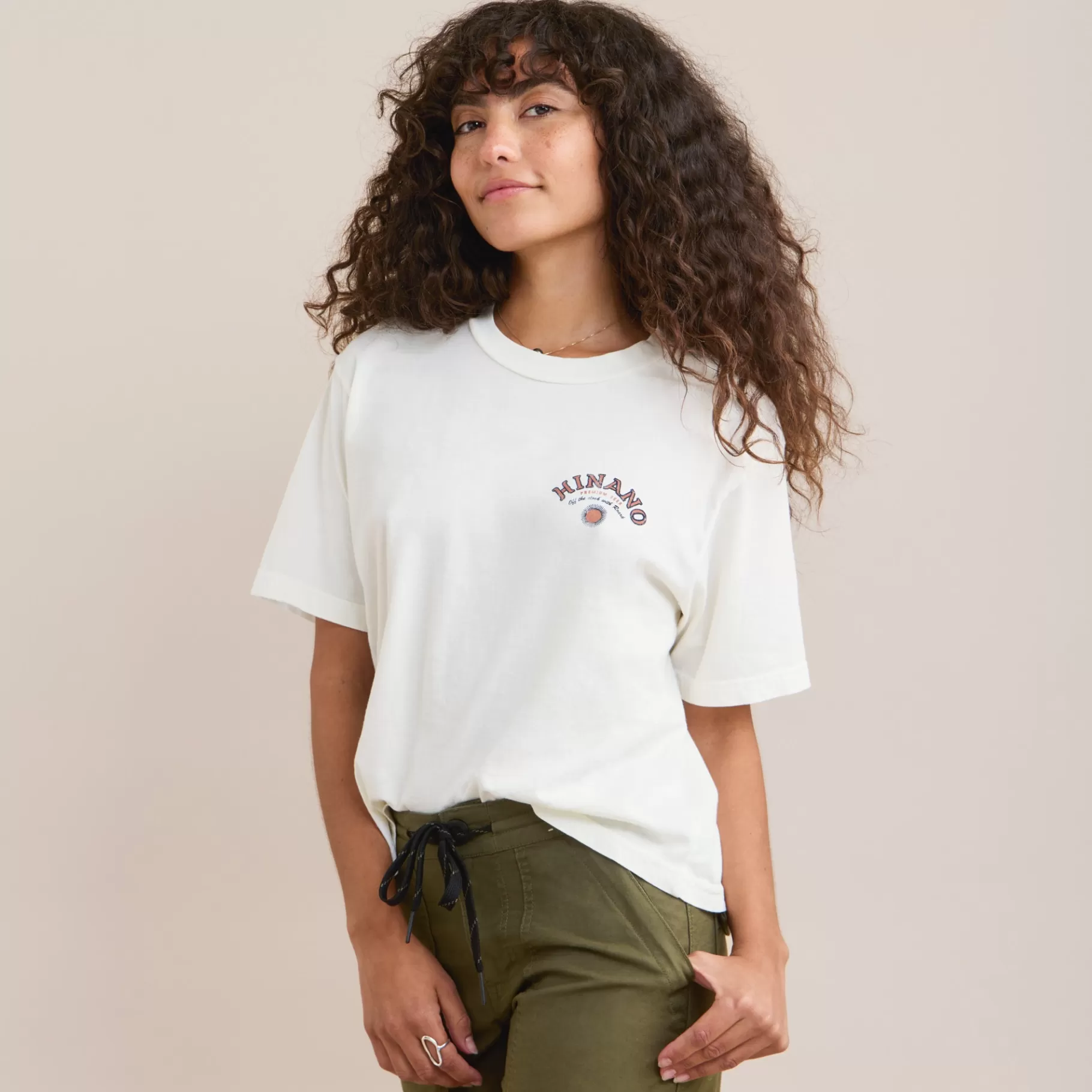 Women Roark Vacation Wardrobe | Sale-Hinano Happy Hour Boxy Crop Premium Tee