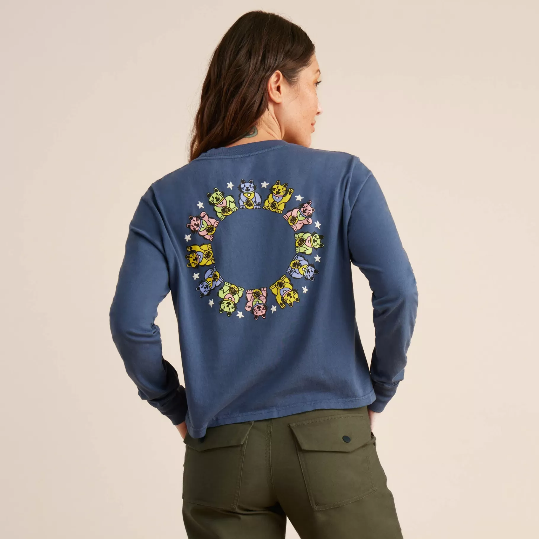 Women Roark Sale-Lady Luck Long Sleeve Premium Tee