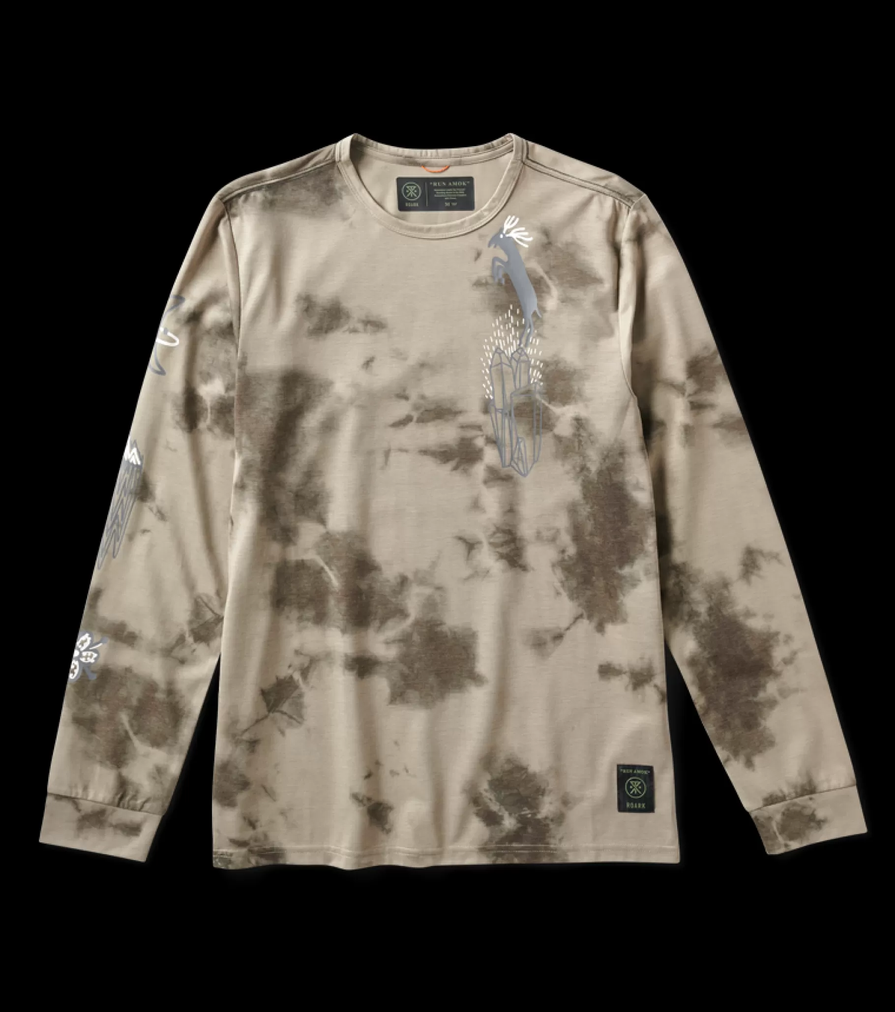 Roark Sale-Mathis Tie Dye Long Sleeve Tee