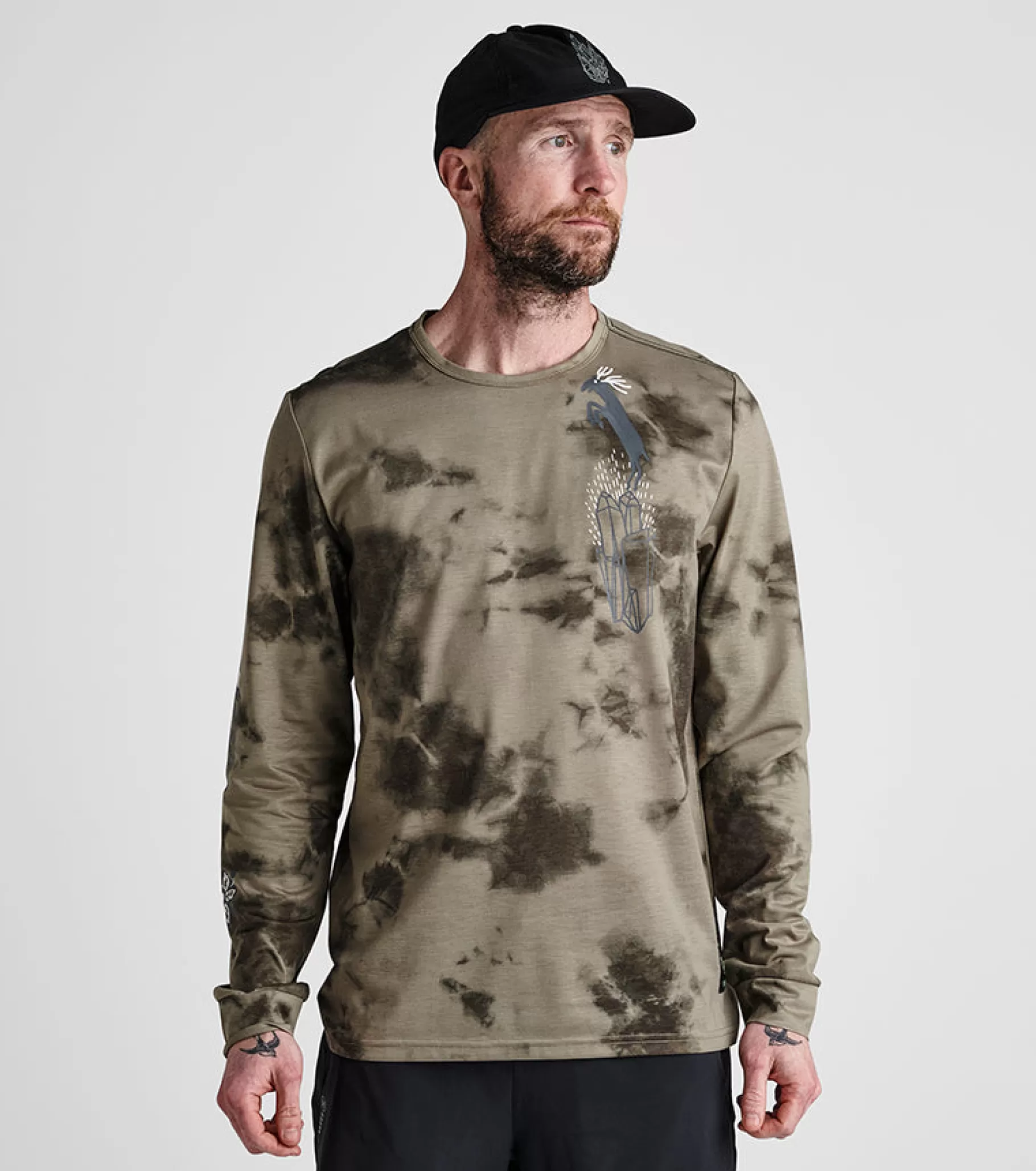 Roark Sale-Mathis Tie Dye Long Sleeve Tee