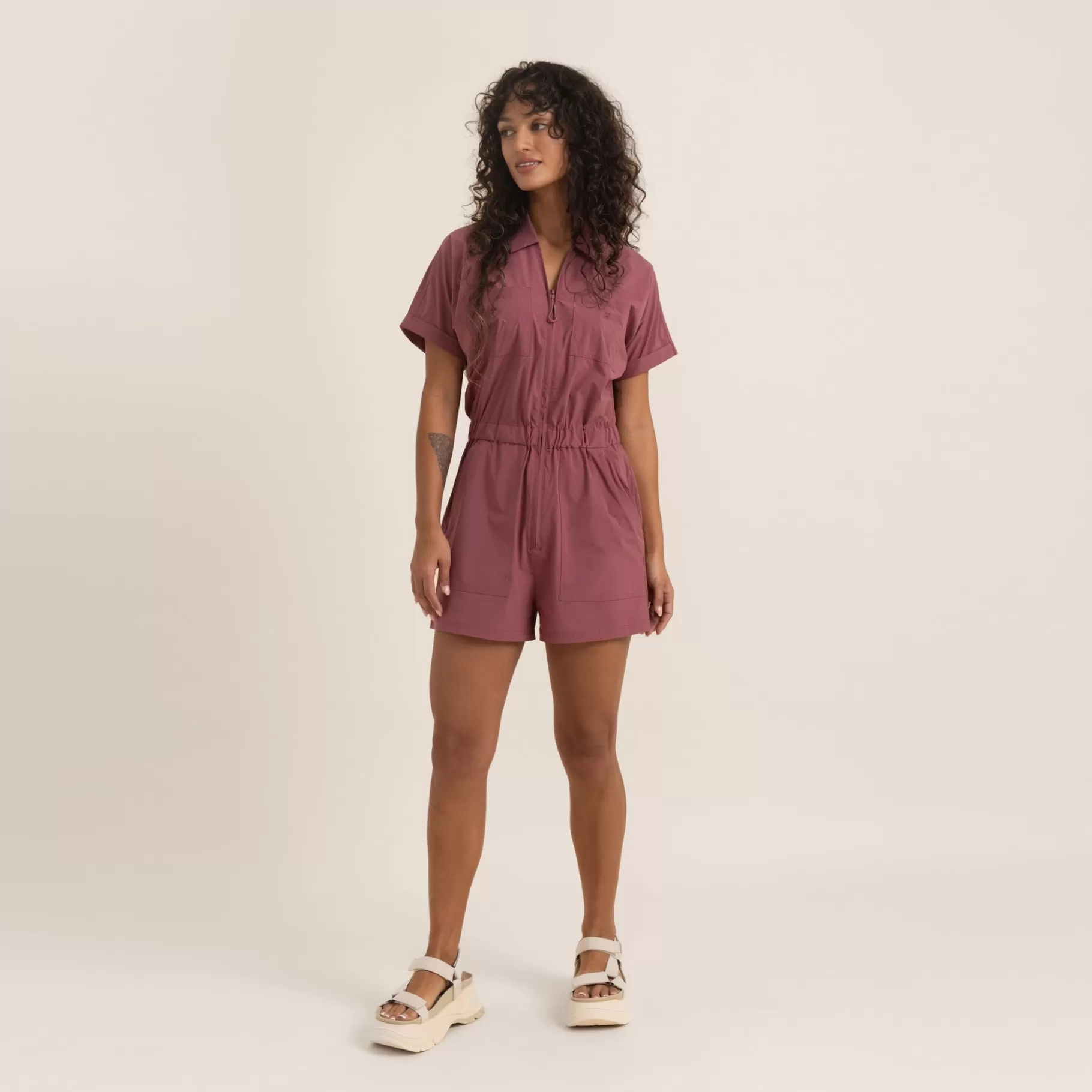 Women Roark New Arrivals | Vacation Wardrobe-Rapids Romper