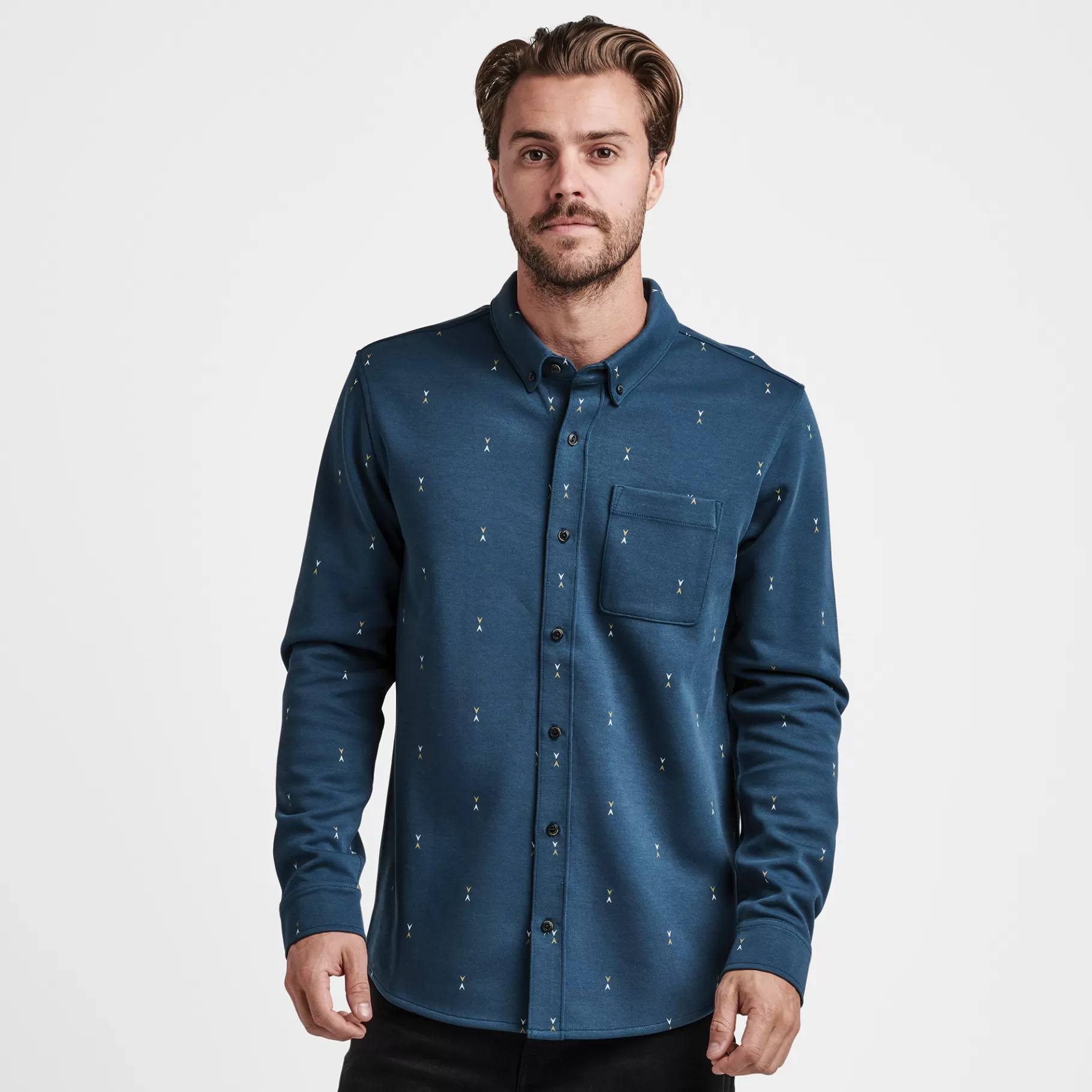 Roark Best Sellers | Shirts-Scholar Metro Long Sleeve Shirt