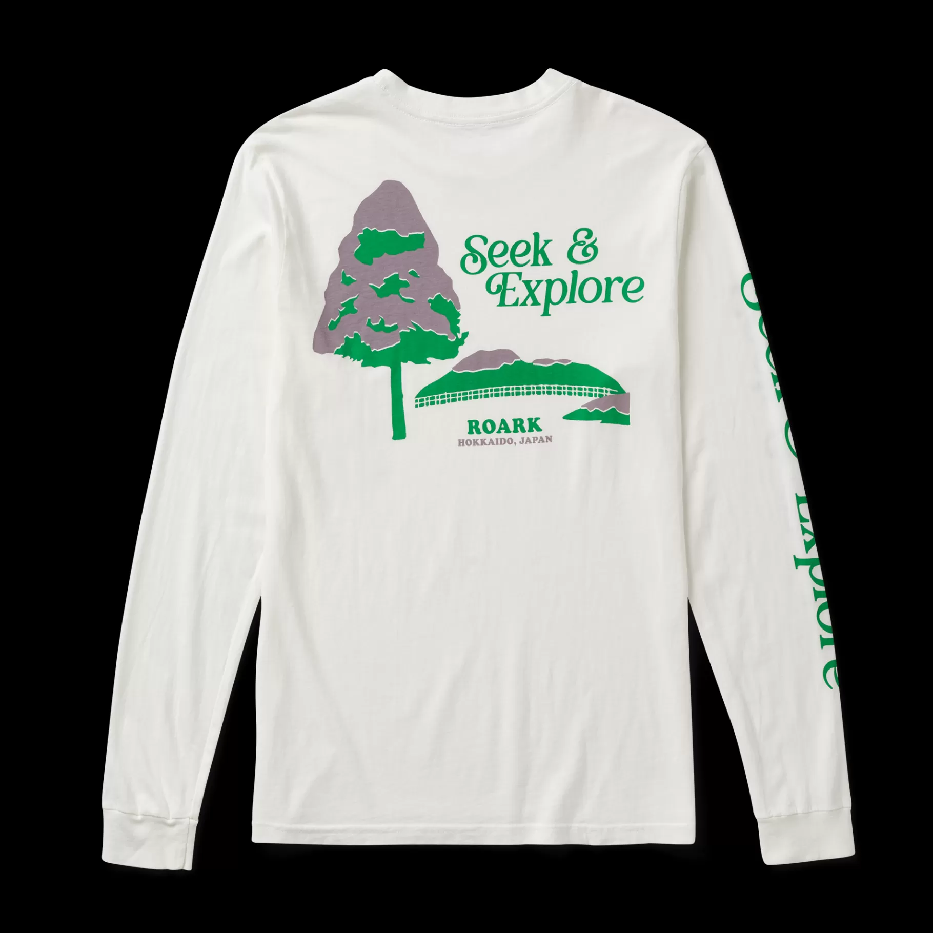 Roark Best Sellers | Tees-Seek And Explore Hokkaido Long Sleeve Premium Tee