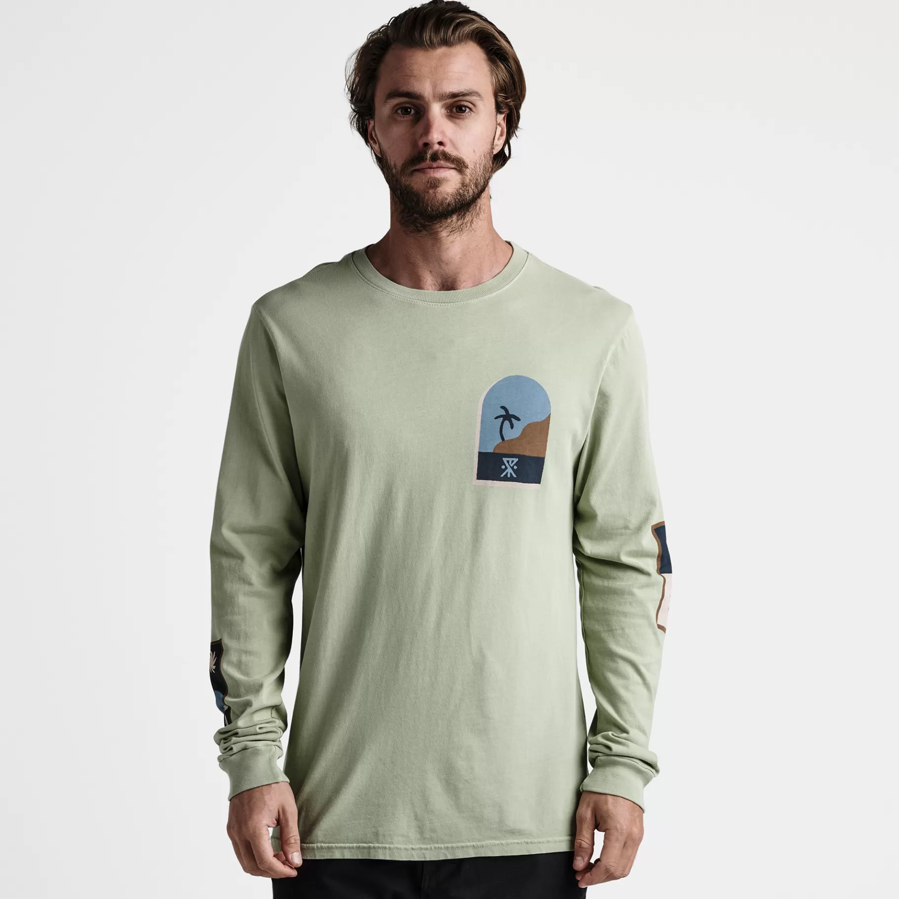 Roark Best Sellers | New Arrivals-Seek And Explore Long Sleeve Premium Tee