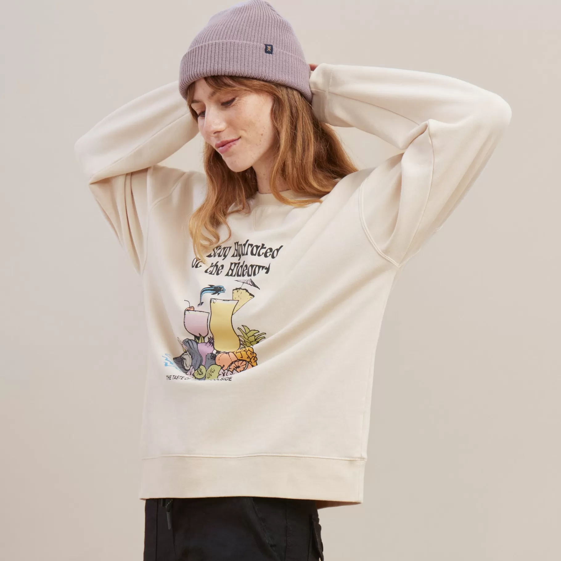 Women Roark Sale-The Crew Fleece Sweatshirt